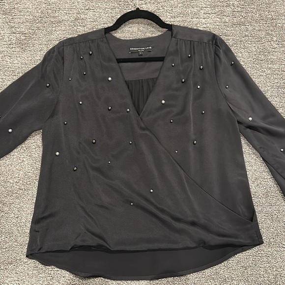 Generation Love Silk pearl blouse - Picture 3 of 13